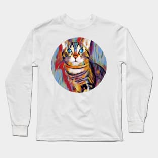 Chubby floppy cat Long Sleeve T-Shirt